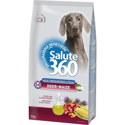 Salute Monoprotein střední a velká plemena jelen s prebiotiky 12 kg