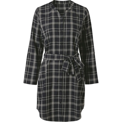 Esmara Dámské flanelové šaty černá – Zboží Dáma