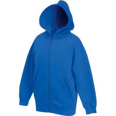 Fruit of the Loom mikina Classic Kids Jackets královská modrá