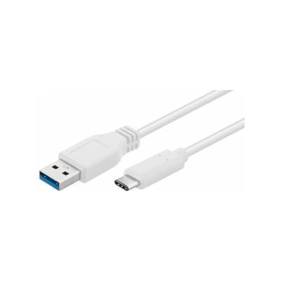 MicroConnect USB 3.2 Gen 1 C-A Cable, 2m White, for synching and charging, Speed Rate at 5 Gbs