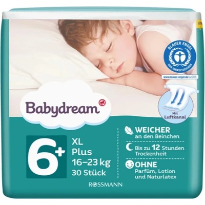 BABYDREAM XL Plus 6+ 16-23 kg 30 ks