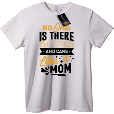 NOONEBRAND Тениска Никой не Обича като Мама - 3XL, White
