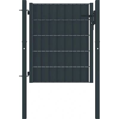 Nabytek XL Plotová branka PVC a ocel 100 x 81 cm antracitová
