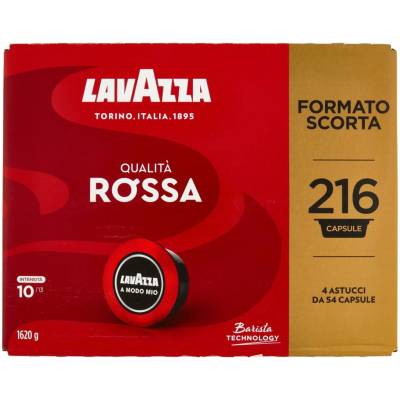 Lavazza rossa kapsule modo mio 216 ks