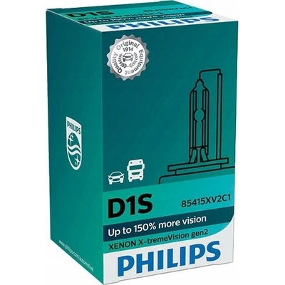 Philips X-treme Vision gen2 85415XV2C1 D1S PK32d-2 85V 35W