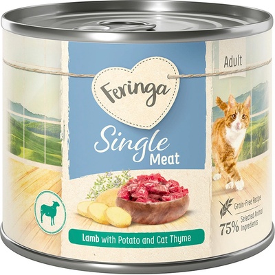 Feringa Single Meat Menu jahňacie so zemiakmi a ožankou mačacou 12 x 200 g
