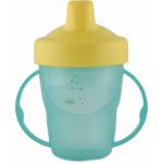 Lorelli Преходна чаша с дръжки и твърд накрайник Lorelli Baby Care - 210 ml, Зелена (10230550003) - ozone