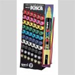 uni Декоративен маркер, 60 броя, 1, 8-2, 5 мм, UNI "Posca PC-5M", 10 различни цвята 123927000 (123927000)