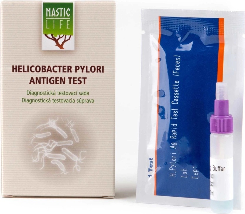 Produktbild von Masticlife Helicobacter Pylori Antigen Selbsttest – Einfacher Stuhltest Für Zuhause, Inkl. Anleitung Und Zubehör