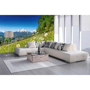 DIMEX ART Самозалепваща се флизелинова фототапета алпийски пейзаж 375 x 250 см