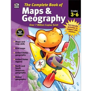 The Complete Book of Maps & Geography, Grades 3 - 6 (ISBN: 9781483826882)