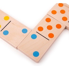 Bigjigs Velké dřevěné domino