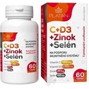Platan C + D3 + Zinok + Selén 60 tabliet