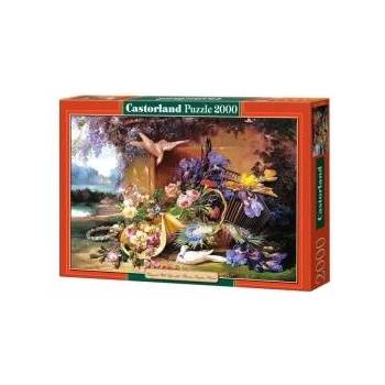 Castorland Puzzle 2000 pcs. Elegant Still Life with Flowers, Eugene Bidau