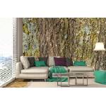DIMEX ART Самозалепваща се флизелинова фототапета текстура на кора на дърво 375 x 250 см