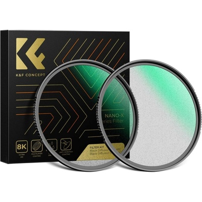 K&F Concept Nano-X Black Mist1/4 + 1/8 Green 52 mm