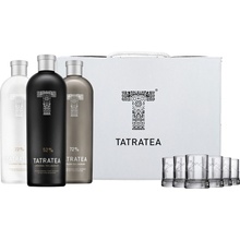 Tatratea 22%-72% 3 x 0,7 l (darčekové balenie kufrík + 6 pohárov)