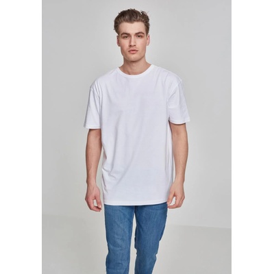 Urban Classics Мъжка уголемена тениска в бяло Oversized Urban ClassicsUB-TB1564-00220 - Бял, размер S