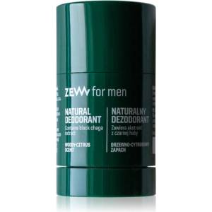Zew For Men DEODORANT natural with black chaga, woody-citrus натурален твърд дезодорант 30 гр