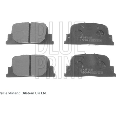Sada brzdových destiček, kotoučová brzda BLUE PRINT ADT342179
