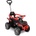 Toyz Играчка За Яздене Atv Movix Червена Caretero Toyz