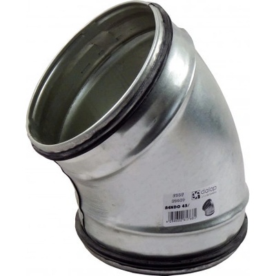 Dalap BEND-O 45 150 Kovové koleno kulaté 45° s těsnící gumou Ø 150 mm – Zboží Mobilmania