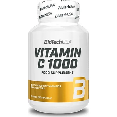 BioTechUSA Витамин C 1000mg BIOTECH USA Bioflavonoids, 30 Tabs