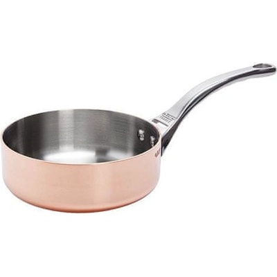 de Buyer Medená panvica na soté s rukoväťou z nehrdzavejúcej ocele Ø 20 cm Inocuivre