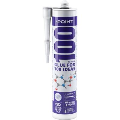 Tegra Point Hybridné lepidlo a tmel 290 ml transparentné