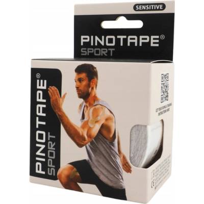 Pinotape Sensitive Kinesio tejp bílý 5 cm x 5 m