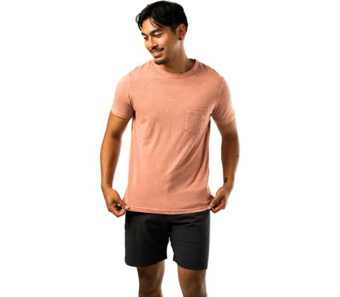 Bauer Pocket Tee Ash Rose