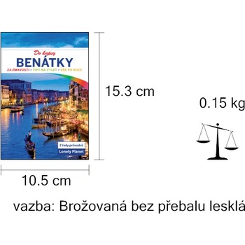 Benátky do kapsy Lonely Planet