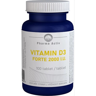 Pharma Activ Vitamin D3 Forte 2000 I.U. 100 tabliet