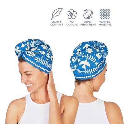 Dock & Bay: Тюрбан 63x26 см - Serene Songbird (нова опаковка) (5061011623249)