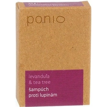 Ponio tuhý šampon Levandule & tea tree 30 g