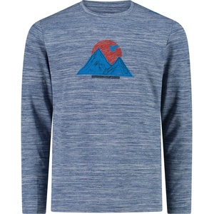 CMP Детска спортна тениска CMP Kid's T-Shirt 36N2884 Longsleeve - Infinity Melange - размер 176 (EU) (704-6230-0219)