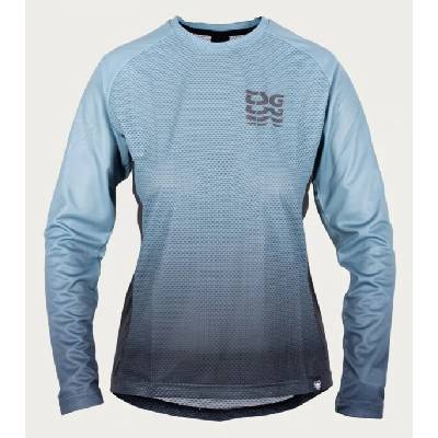 TSG Seen Jersey dlhý rukáv Steel Blue Fade dámsky