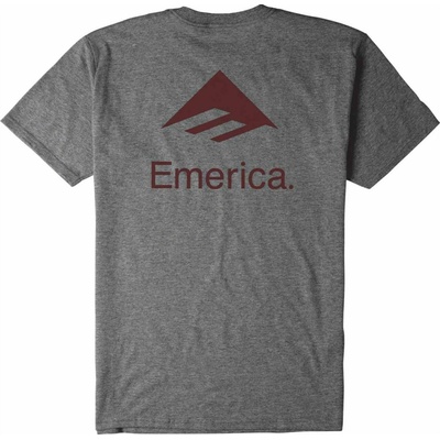 Emerica tričko Lockup Tee Dark Grey