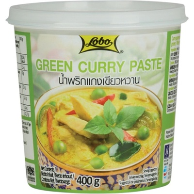 Lobo Zelená kari pasta Green Curry 400g