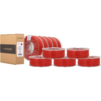nice essentials PLA Basic Red - 10x 1, 75 mm / 1000 g (CLP-9010707009283-10)