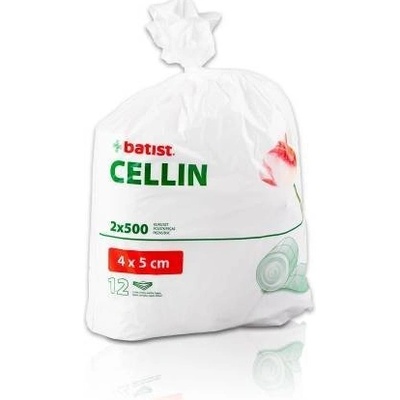 Cellin Tampóny z buničitej vaty delené 4 x 5 cm 8 vrstiev 2 x 500 ks