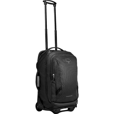 OSPREY TRANSPORTER WHEELED CARRY ON 38, raven black/black