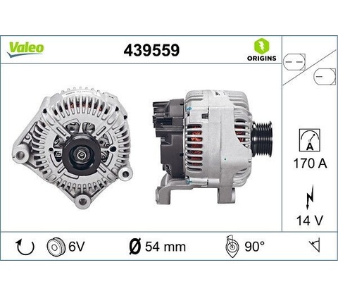 Alternátor VALEO 439559