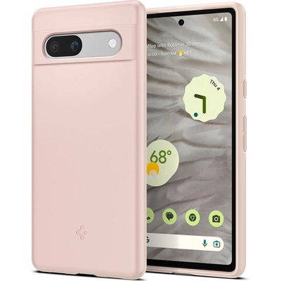 Spigen Гръб Spigen Thin Fit за Google Pixel 7a - Розов