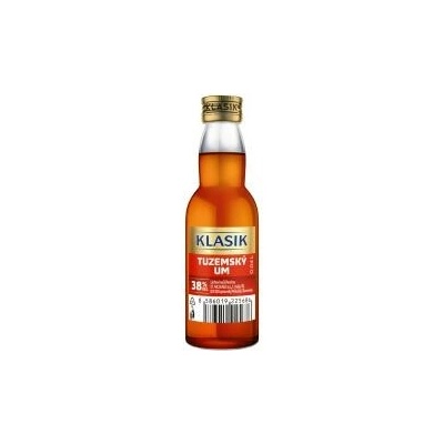 Tuzemský Um Klasik 38% 0,04 l (čistá fľaša)