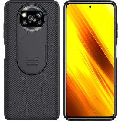 Nillkin Калъф с Плъзгач за Камера за Xiaomi Poco X3/Pro, Nillkin CamShield Case, Черен (6902048206311)