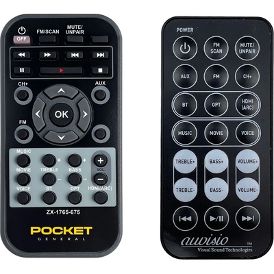 GENERAL AUVISIO ZX-1765-675, MSX-700 dig 2.1 - дистанционно управление дубликат (ZX-1765-675, MSX-700 dig 2.1)