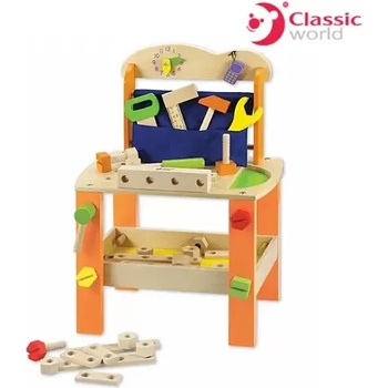 Image 1 of Classic World Детска дървена работилница с инструменти - Classic World