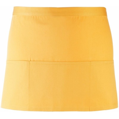 Premier PR 155 Krátka zástera do pása s vreckom sunflower