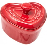 STAUB Керамичен съд за печене във формата на сърце Staub 40511092, За мъфини и суфлета, 10 см, 200 мл, До 300C, Червен (40511092)
